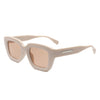 Moonluxe - Classic Square Retro Tinted Fashion Sunglasses