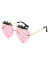 Drakon - Summer Party Novelty Colored Strawberry Sunglasses