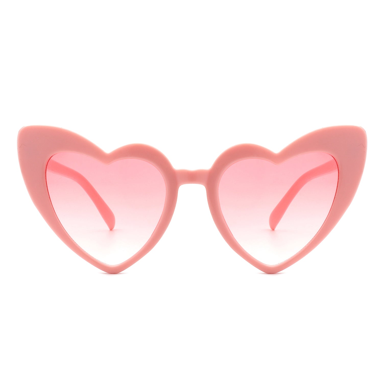 Raelin - Oversize Heart Shape High Pointed Fashion Sunglasses