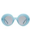 Yoke - Retro Chic Fashion Oversized Round Women's Sunglasses