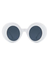 Yoke - Retro Chic Fashion Oversized Round Women's Sunglasses