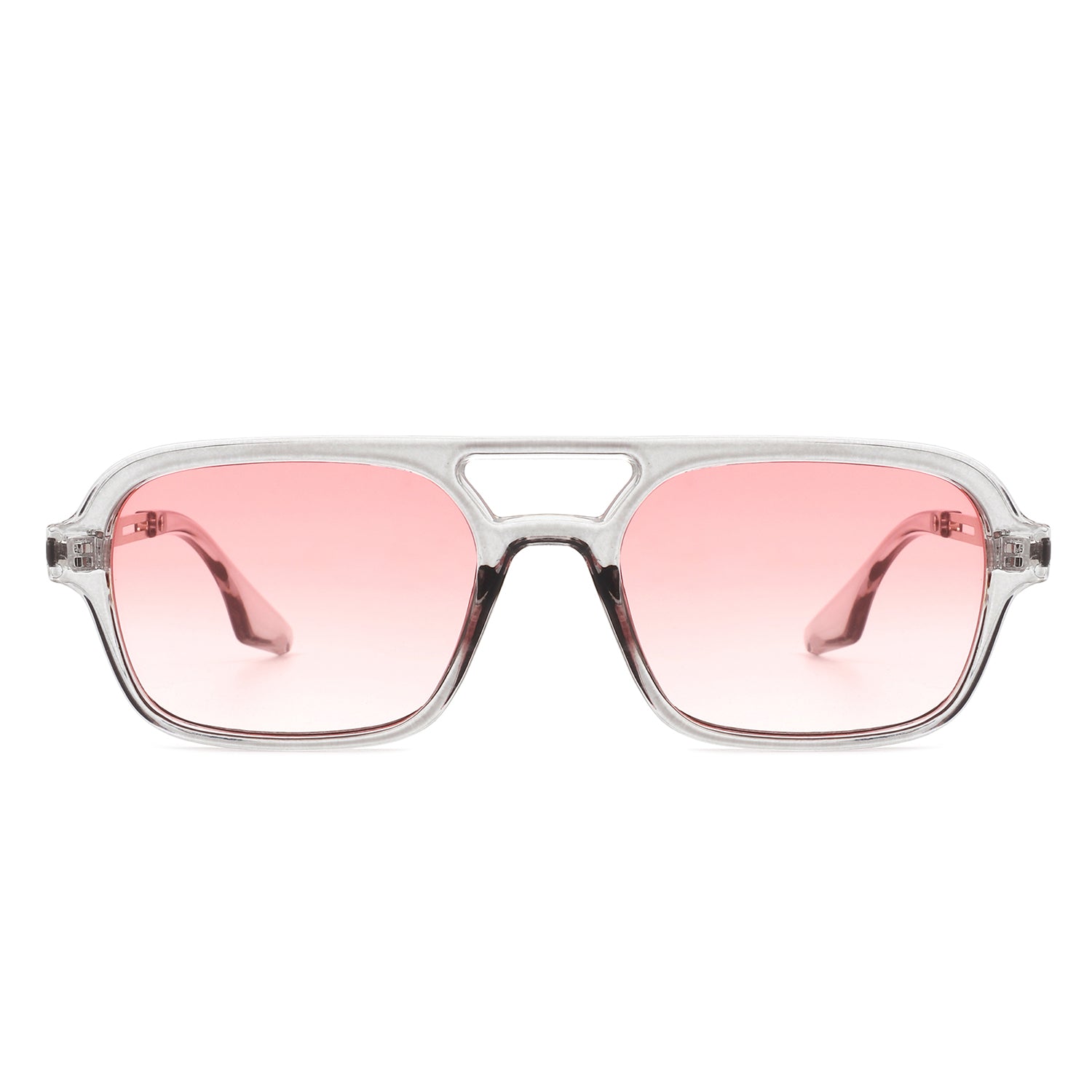 Candorae - Retro Square Brow-Bar Fashion Aviator Style Vintage Sunglasses