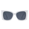 Skydusts - Oversize Square Chunky Fashion Large Women Sunglasses