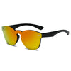 DURANT | S1018 - Unisex Mirror Round Sunglasses - Cramilo Eyewear - Stylish Trendy Affordable Sunglasses Clear Glasses Eye Wear Fashion