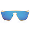 BEVERLY | S2030 - Women Square Futuristic Flat Lens Sunglasses - Cramilo Eyewear - Stylish Trendy Affordable Sunglasses Clear Glasses Eye Wear Fashion