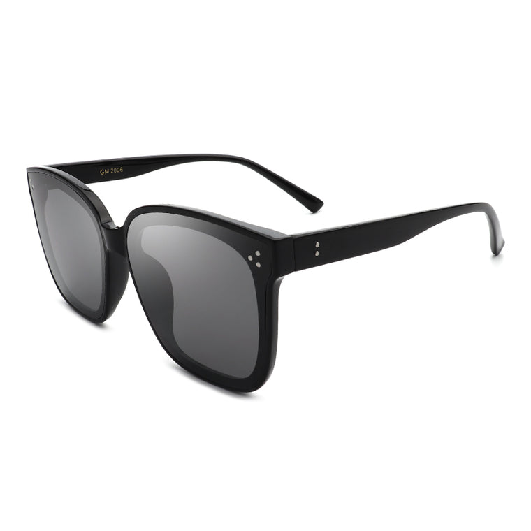 GM2006 - Retro Square Flat Top Fashion Cat Eye Polarized Sunglasses