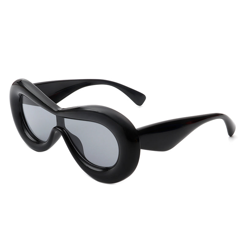 Argo - Oversized Y2K Inflated Frame One Piece Lens