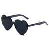 LAWTON | S2058 - Womens Fun Cute Heart Shape Love Candy Color Rimless Colorful Lenses Sunglasses - Cramilo Eyewear - Stylish Trendy Affordable Sunglasses Clear Glasses Eye Wear Fashion