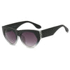 CABAZON | S1059 - Women Round Cat Eye Sunglasses - Cramilo Eyewear - Stylish Trendy Affordable Sunglasses Clear Glasses Eye Wear Fashion