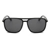 NAPA | S3027 - Retro Vintage Flat Brow Bar Polarized Square Fashion Sunglasses - Cramilo Eyewear - Stylish Trendy Affordable Sunglasses Clear Glasses Eye Wear Fashion
