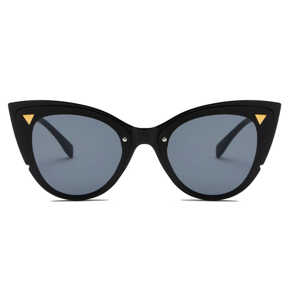 Black Cat Eye Sunglasses | Womens Retro Sunglasses | Raven | Valley Eyewear