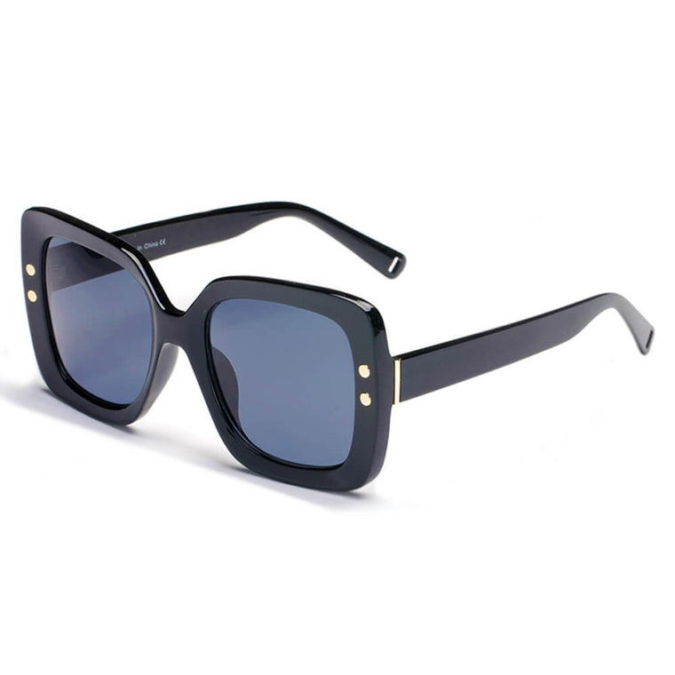 KATY | S2083 - Luxury Women Square Fashion Sunglasses - Cramilo Eyewear - Stylish Trendy Affordable Sunglasses Clear Glasses Eye Wear Fashion