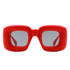 Rayne - Y2K Square Inflated Chunky Retro Funny Sunglasses