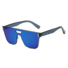 DEVON | S2075 - Unisex Retro Square Mirrored Sunglasses - Cramilo Eyewear - Stylish Trendy Affordable Sunglasses Clear Glasses Eye Wear Fashion