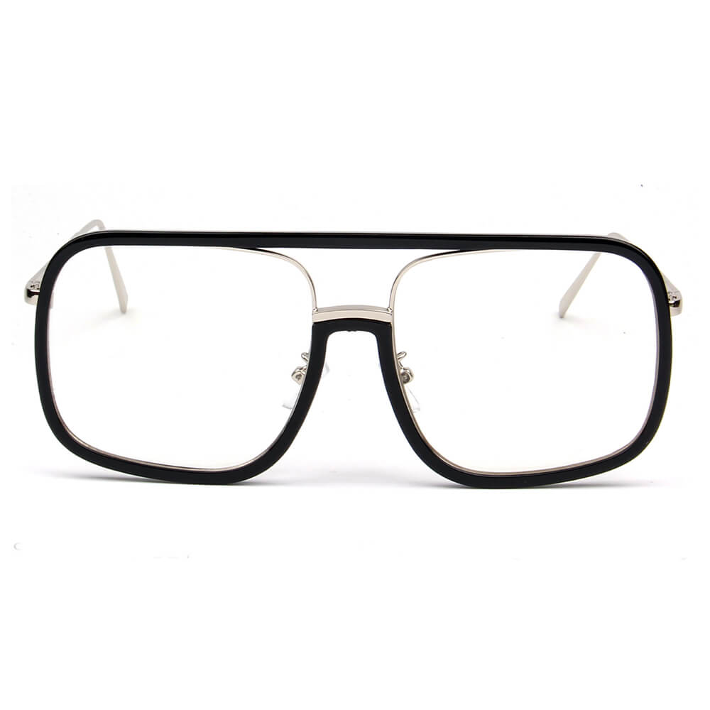Men's Oversized Frame Sunglasses, Fashion Trendy Square Frame