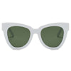 ESCABANA | S1061 - Women Round Cat Eye Fashion Sunglasses - Cramilo Eyewear - Stylish Trendy Affordable Sunglasses Clear Glasses Eye Wear Fashion