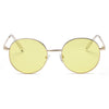 GENEVA | S2066 - Retro Vintage Metal Round Oval Circle Sunglasses - Cramilo Eyewear - Stylish Trendy Affordable Sunglasses Clear Glasses Eye Wear Fashion