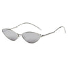 FLINT | S3012 - Small True Retro Vintage Slim Metal Sunglasses - Cramilo Eyewear - Stylish Trendy Affordable Sunglasses Clear Glasses Eye Wear Fashion