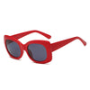 BAKU | S1063 - Women Fashion Retro Rectangle Oversize Sunglasses - Cramilo Eyewear - Stylish Trendy Affordable Sunglasses Clear Glasses Eye Wear Fashion