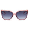 LENOIR | S2055 - Women Oversized Mirrored Cat Eye Sunglasses - Cramilo Eyewear - Stylish Trendy Affordable Sunglasses Clear Glasses Eye Wear Fashion