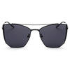 DORSET | CA06 - Oversize Polygon Mirrored Lens Cat Eye Sunglasses - Cramilo Eyewear - Stylish Trendy Affordable Sunglasses Clear Glasses Eye Wear Fashion