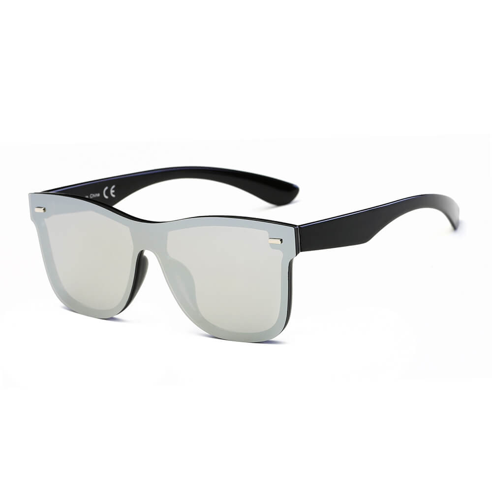 ALTO  Modern Colored Rim Men's Horn Rimmed Sunglasses - Cramilo
