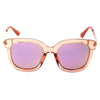 DEKALB | CD02 - Women's Oversize Mirrored Lens Horned Rim Sunglasses - Cramilo Eyewear - Stylish Trendy Affordable Sunglasses Clear Glasses Eye Wear Fashion