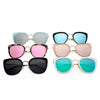 SASKIA | CA11K - Womens Polarized Cat Eye Fashion Rim Sunglasses - Cramilo Eyewear - Stylish Trendy Affordable Sunglasses Clear Glasses Eye Wear Fashion