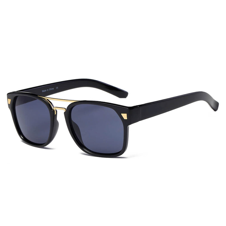 POLICE Retro Sunglasses Men Fashion Classic Brand glasses Lenses