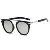 HANOVER | S2004 - Unisex Fashion Brow-Bar Round Sunglasses - Cramilo Eyewear - Stylish Trendy Affordable Sunglasses Clear Glasses Eye Wear Fashion