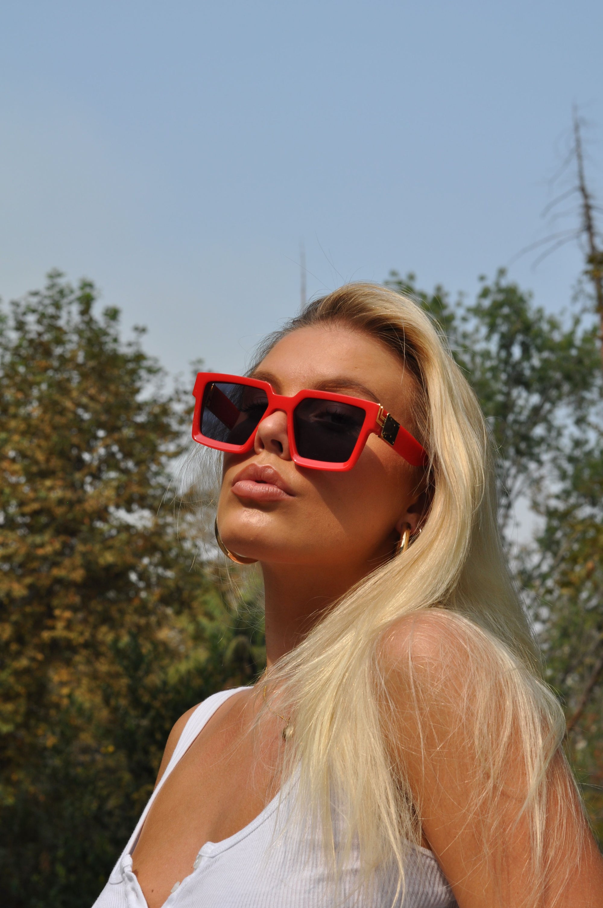 Evanston | Classic Retro Vintage Square Fashion Sunglasses