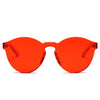 FARGO | S2005 - Hipster Translucent Unisex Monochromatic Candy Colorful Lenses Sunglasses - Cramilo Eyewear - Stylish Trendy Affordable Sunglasses Clear Glasses Eye Wear Fashion