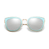 SASKIA | Women Polarized Cat Eye Fashion Rim Sunglasses
