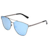 MULA | SHIVEDA PJ711 - Women Polarized Horn Rim Round Cat Eye Sunglasses - Cramilo Eyewear - Stylish Trendy Affordable Sunglasses Clear Glasses Eye Wear Fashion