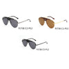 OVIEDO | SHIVEDA PJ738 - Classic Polarized Aviator Fashion Ornate Brow Bar Sunglasses - Cramilo Eyewear - Stylish Trendy Affordable Sunglasses Clear Glasses Eye Wear Fashion