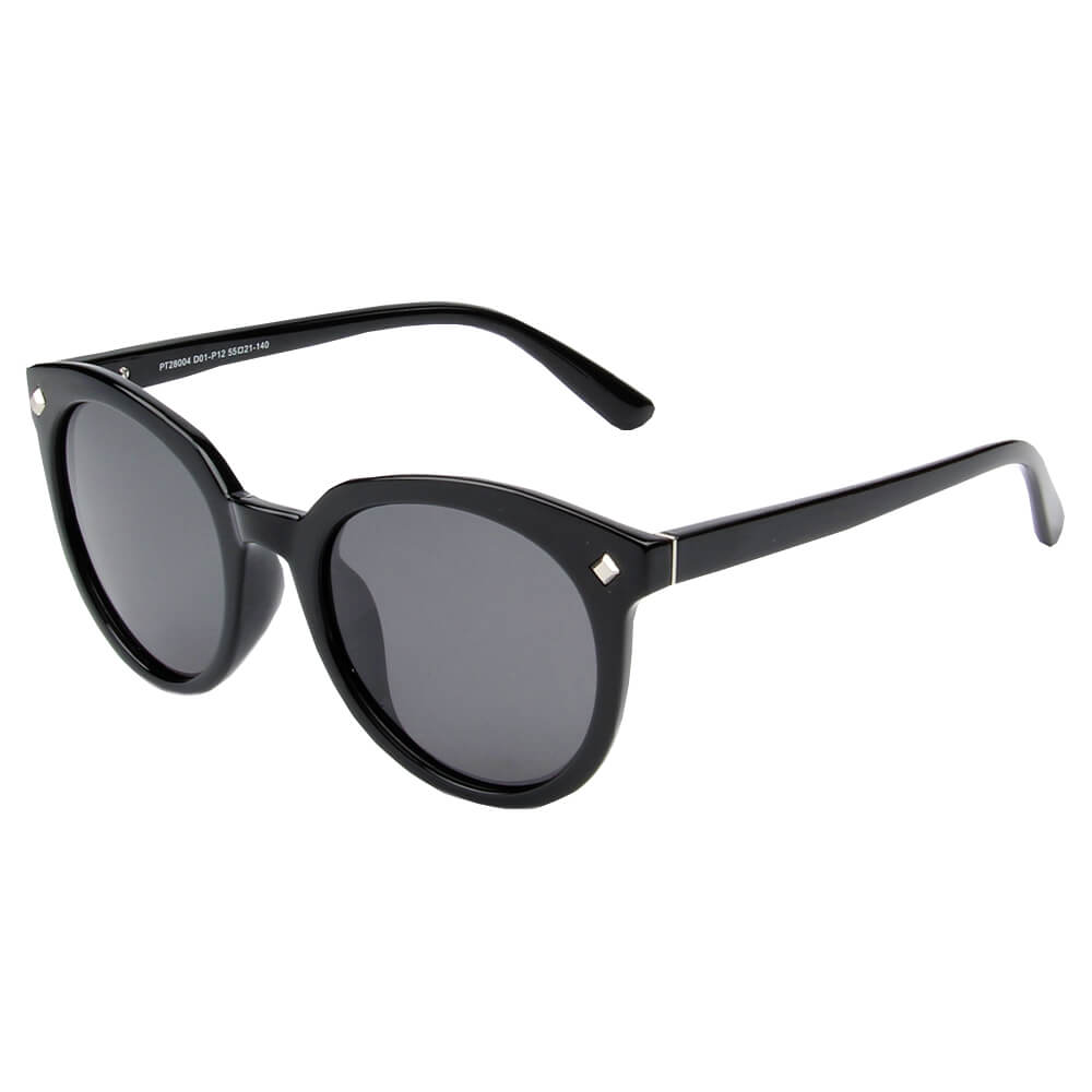 ASTI | SHIVEDA PT28004 - Women Round Polarized Sunglasses Circle - Cramilo Eyewear - Stylish Trendy Affordable Sunglasses Clear Glasses Eye Wear Fashion