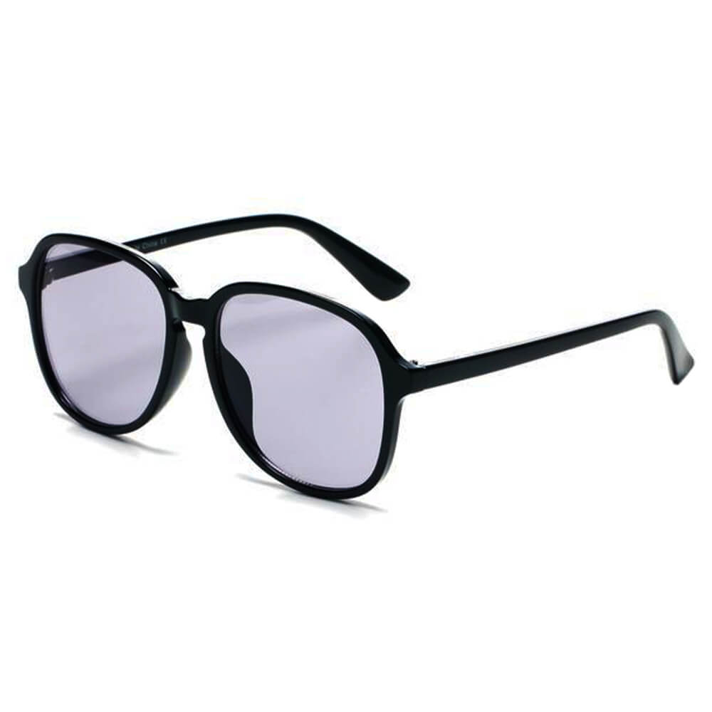 JEROME | S1109 - Women Oversized Retro Round Pillowed Fashion Sunglasses - Cramilo Eyewear - Stylish Trendy Affordable Sunglasses Clear Glasses Eye Wear Fashion
