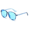 JEROME | S1109 - Women Oversized Retro Round Pillowed Fashion Sunglasses - Cramilo Eyewear - Stylish Trendy Affordable Sunglasses Clear Glasses Eye Wear Fashion