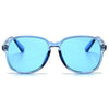 JEROME | S1109 - Women Oversized Retro Round Pillowed Fashion Sunglasses - Cramilo Eyewear - Stylish Trendy Affordable Sunglasses Clear Glasses Eye Wear Fashion