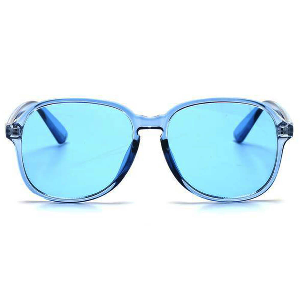 JEROME | S1109 - Women Oversized Retro Round Pillowed Fashion Sunglasses - Cramilo Eyewear - Stylish Trendy Affordable Sunglasses Clear Glasses Eye Wear Fashion