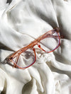 Venezia | Classic Rectangle Horn Rimmed Blue Light Blocker Glasses